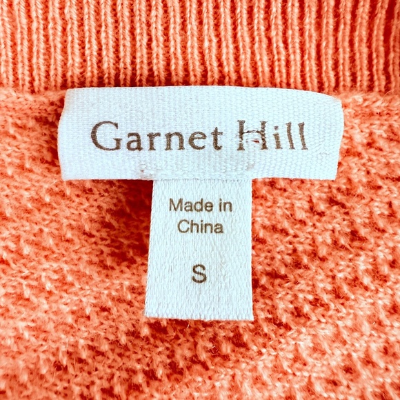 Garnet Hill 100% Cashmere Ribbed Boatneck Sweater S - Picture 3 of 9